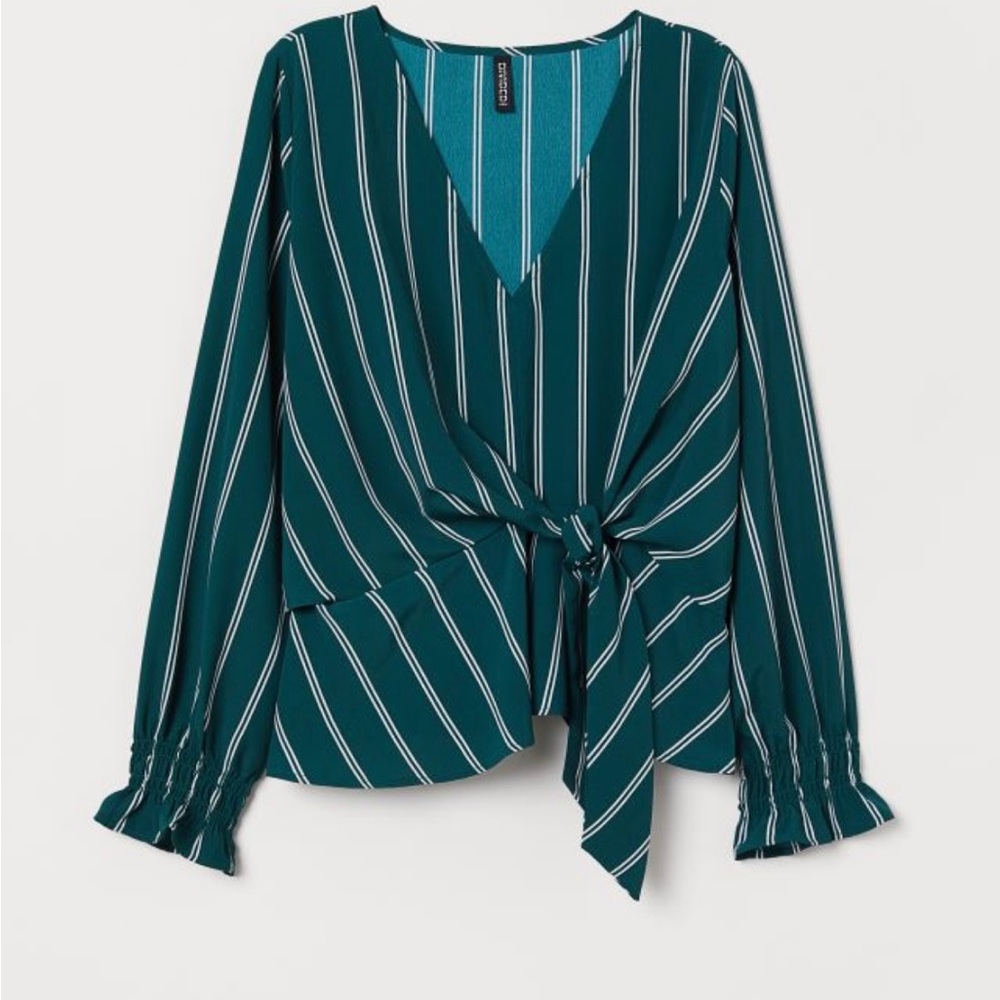 H&M Divided - Blouse with Ties